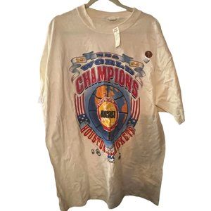 NWT Vintage Starter 1994 Houston Rockets NBA World Champions T-Shirt Size XL